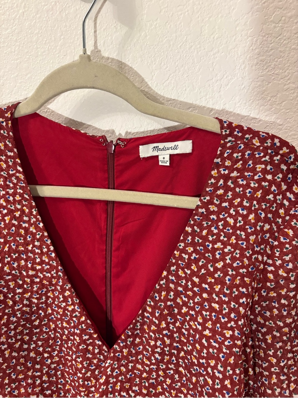 Madewell Wrap-Around Maxi Dress in Ditsy Flowers - Picture 8 of 9